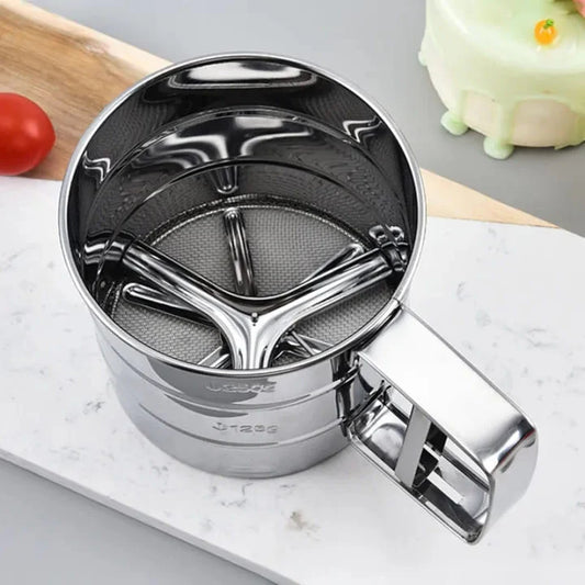 Stainless Steel Flour Sifter ( Atta Chhani)