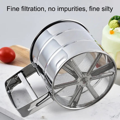 Stainless Steel Flour Sifter ( Atta Chhani)